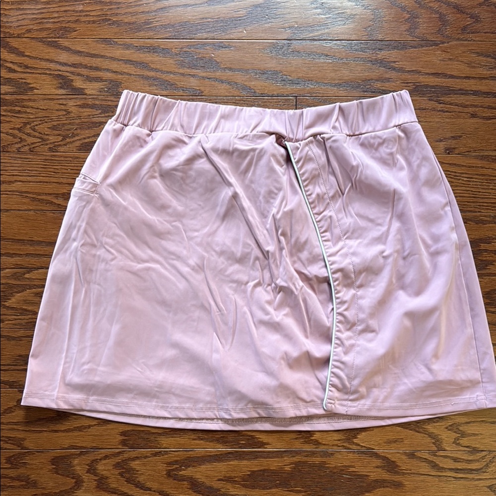 ⭐️White Birch Pink Skort with Elastic Waistband